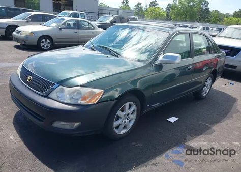 2000 Toyota Avalon Xls from USA, damaged, VIN 4T1BF28B6YU036865